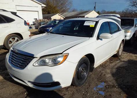 2012 Chrysler 200 Lx из США, поврежденный, VIN 1C3CCBAB7CN139151